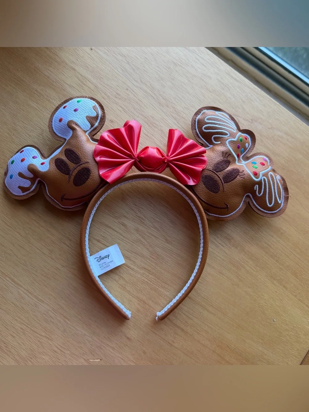 Boxlunch Disney Gingerbread Mickey and Minnie Mouse ears